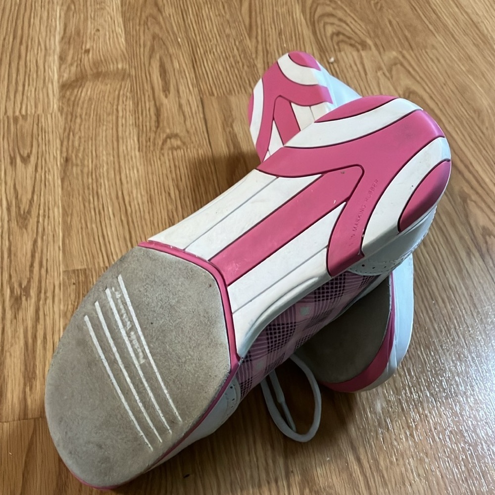 Women’s Brunswick Pink & White Soft Bowling Shoes Sz 8 1/2‘ Very good condition. - Picture 8 of 10